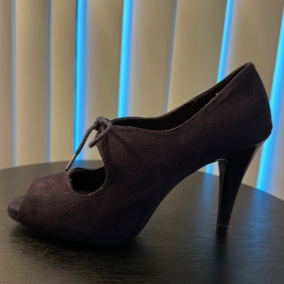 Fioni Koko Suede Heels - Picture 1 of 7